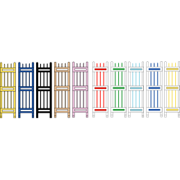 Chandeliers standard (paire) 180 x 50cm