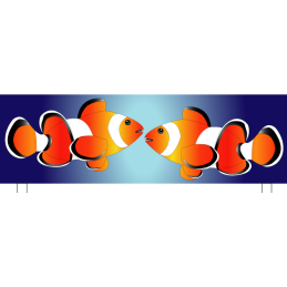 Soubassement alu nemo 50cm x 140cm