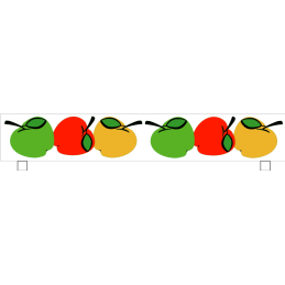 Soubassement alu pommes 30cm x 140cm