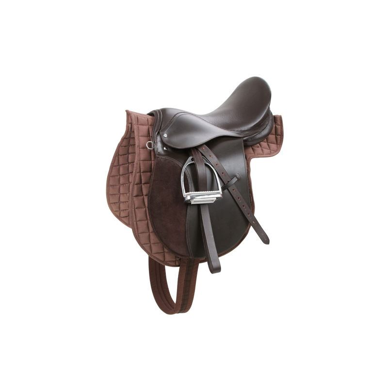 Pack selle Haflinger marron